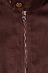 Classic Suede Biker Jacket