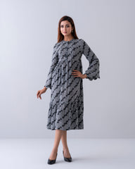 Mystika Printed Long Dress