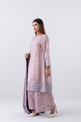 Smart Fit Embroidered Three-Piece Semi-Formal Ethnic Set