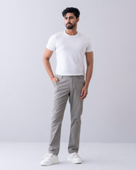 Regular Fit Solid Chinos