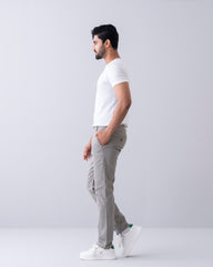 Regular Fit Solid Chinos