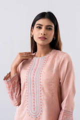 Smart Fit Embroidered Three-Piece Semi-Formal Ethnic Set