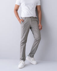 Regular Fit Solid Chinos