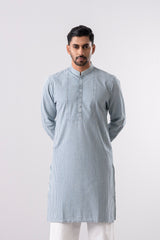 Slim Fit Wash Detail Cotton Panjabi