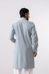 Slim Fit Wash Detail Cotton Panjabi