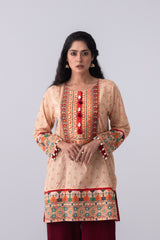 Ready-to-Wear Two-Piece Lawn with Chiffon Dupatta