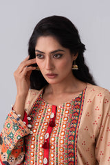 Ready-to-Wear Two-Piece Lawn with Chiffon Dupatta