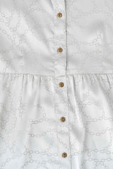 Jacquard Embroidered Long Dress