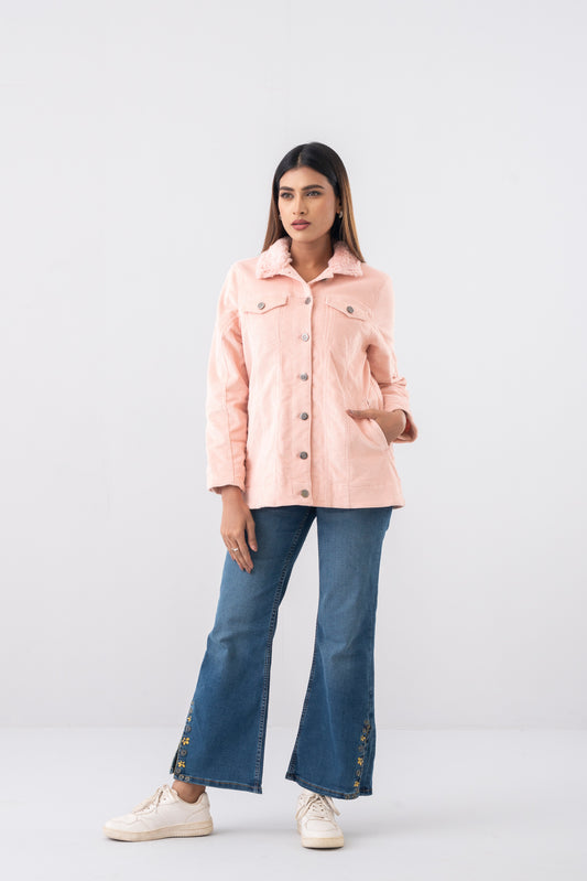 Regular Fit Corduroy Jacket