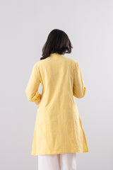 Smart Fit Checkered Ethnic Kurti