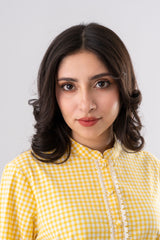 Smart Fit Checkered Ethnic Kurti