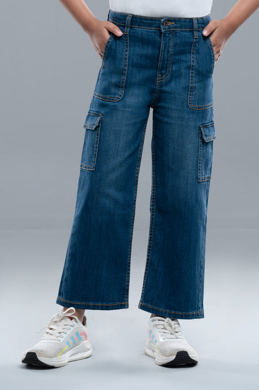 Princess Denim Bottom (2-4 Years)