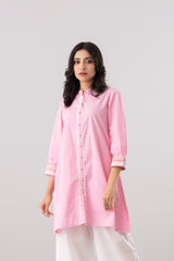 Smart Fit Checkered Ethnic Kurti
