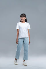 Junior Girls' Denim Bottom (10-14 Years)