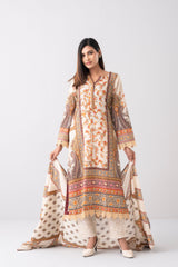 Smart Fit Digital Printed Three-Piece Lawn