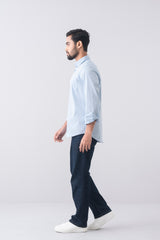 Regular Fit Solid Casual Shirt