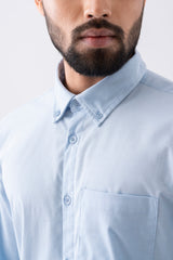 Regular Fit Solid Casual Shirt