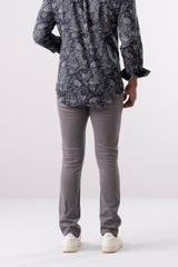 Skinny Fit Solid Chinos