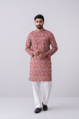 Regular Fit Printed Panjabi