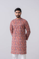 Regular Fit Printed Panjabi