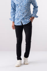 Skinny Fit Solid Chinos