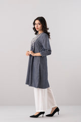 Smart Fit Striped Ethnic Kurti