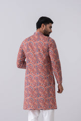 Regular Fit Printed Panjabi