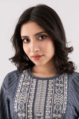 Smart Fit Striped Ethnic Kurti