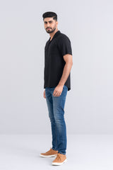 Regular Fit Solid Casual Shirt