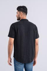 Regular Fit Solid Casual Shirt