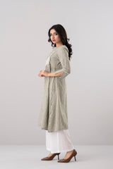 Smart Fit Embroidered Ethnic Kurta