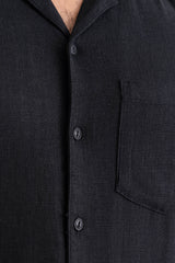 Regular Fit Solid Casual Shirt