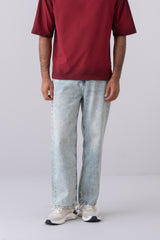 Baggy Fit Light Blue Jeans
