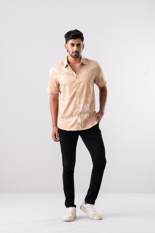 Regular Fit Printed Casual Shirt