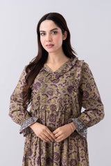 Digital Printed Long Dress - Mystika