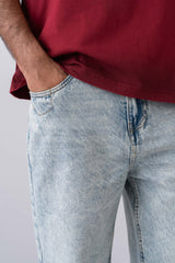 Baggy Fit Light Blue Jeans