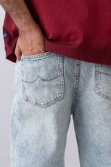 Baggy Fit Light Blue Jeans