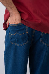 Baggy Fit Blue Depth Jeans