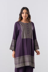 Relaxed Fit Printed Two-Piece Ethnic Set