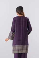 Relaxed Fit Printed Two-Piece Ethnic Set