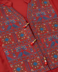 Relaxed Fit Embroidered Ethnic Kurti