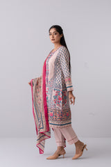 Digital Printed Three Piece Lawn Salwar Kameez Suit