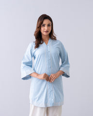 Relaxed Fit Embroidered Ethnic Kurti