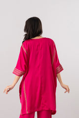Relaxed Fit Embellished Two-Piece Semi Formal Ethnic Set
