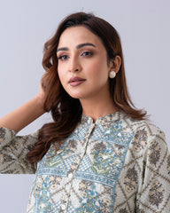 Smart Fit One-Piece Embroidered Ethnic Kurta