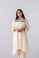 Ready-To-Wear Two-Piece Embroidered Semi Formal Set