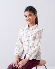 Girls' Woven Top (6-8 Years)