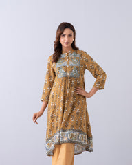 Smart Fit One-Piece Embroidered Ethnic Kurta
