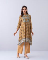 Smart Fit One-Piece Embroidered Ethnic Kurta