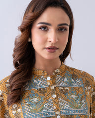 Smart Fit One-Piece Embroidered Ethnic Kurta